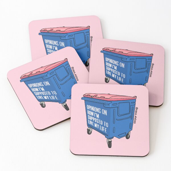 Item preview, Opinions on a trash can by Sasa Elebea designed and sold by Sabrina Brugmann.