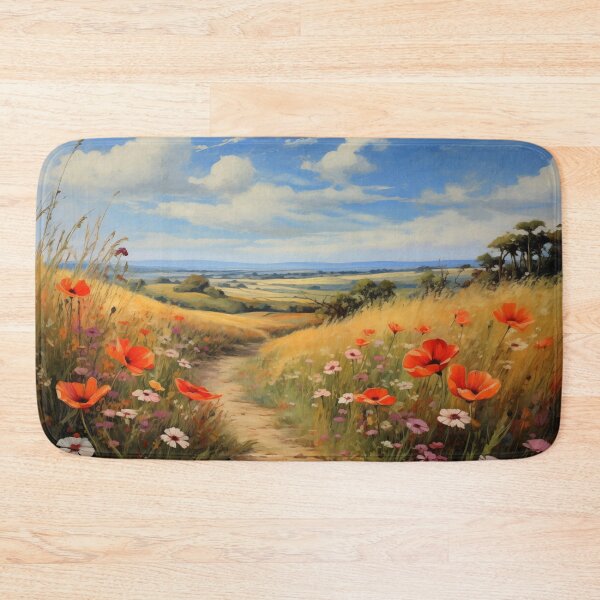 Item preview, Countryside Trail in the Flowerfield designed and sold by SpectralSummer.