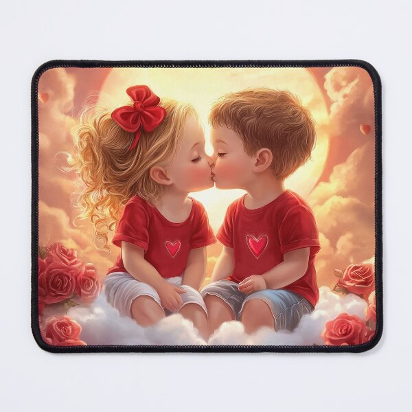 Item preview, First Valentine Kiss designed and sold by Claudia Bartoli-McKinney.