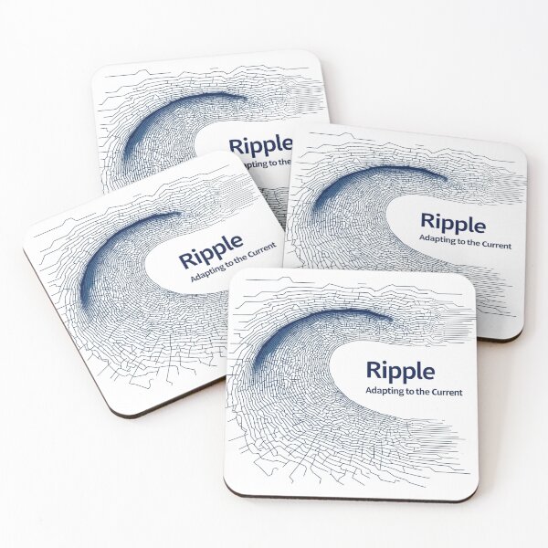 Item preview, Ripple String Wave Adapt to the Current Tee designed and sold by TrendVoyager.