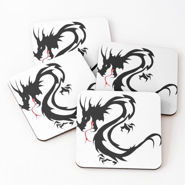 Item preview, tribal dragon tattoo shape designed and sold by Achille3777.