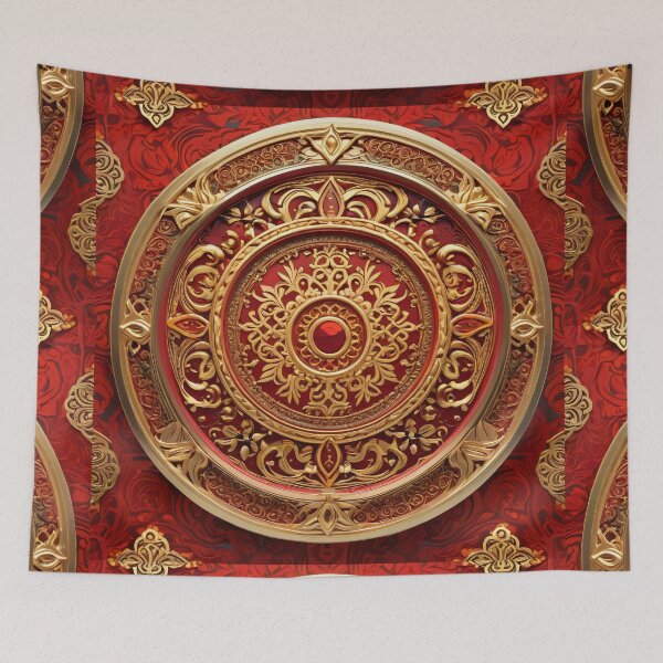 Item preview, Byzantine-inspired embroidery 2 designed and sold by Cookbeat.