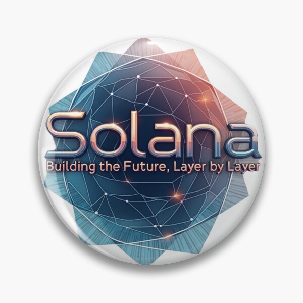 Item preview, Solana Blockchain Connections Future-Building Tee designed and sold by TrendVoyager.