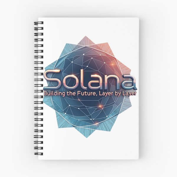 Item preview, Solana Blockchain Connections Future-Building Tee designed and sold by TrendVoyager.