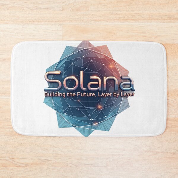 Item preview, Solana Blockchain Connections Future-Building Tee designed and sold by TrendVoyager.