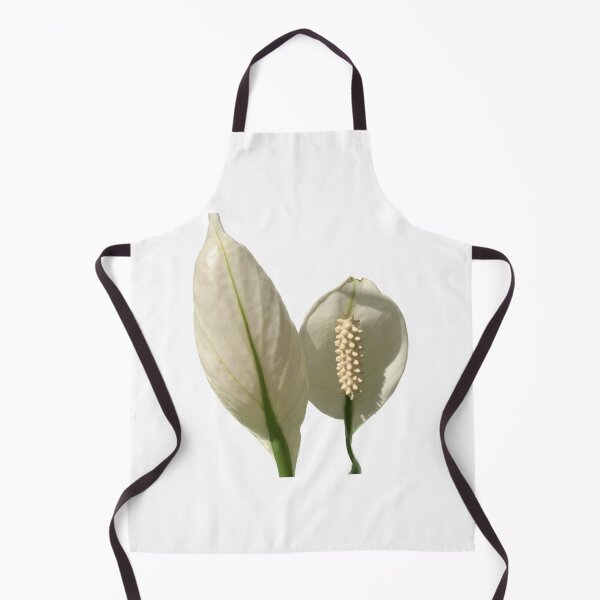 Item preview, Peace Lily has white bracts. It resembles a heart shape wrapped in a tubular inflorescence with light yellow florets surrounding it. It is a tree that can purify the air very well designed and sold by pipikijung.