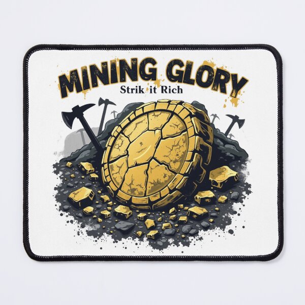 Item preview, Bitcoin Gold Diggers Mining Theme Tee designed and sold by TrendVoyager.