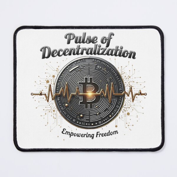 Item preview, Bitcoin Coin with Radio Wave Lines Tee designed and sold by TrendVoyager.