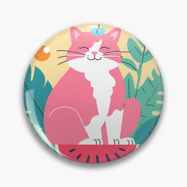 Item preview, Watermelon Cat designed and sold by luckylucy.