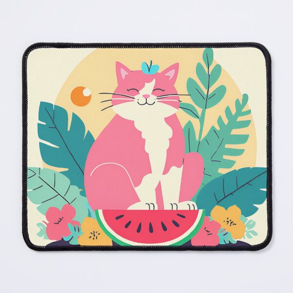 Item preview, Watermelon Cat designed and sold by luckylucy.