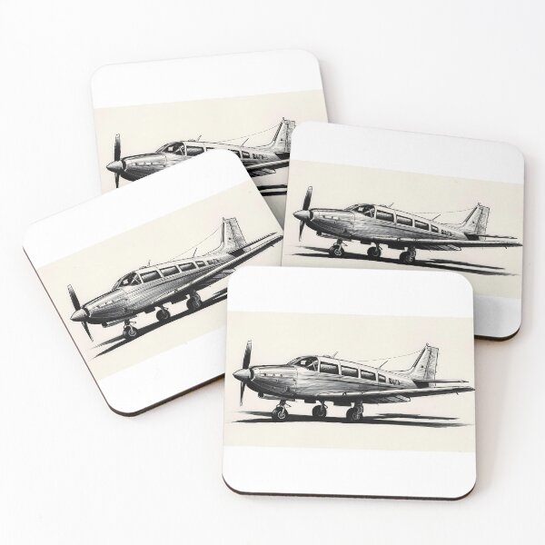 Item preview, Propeller Airplane Sketch - Aviation Art designed and sold by EMairplanes.