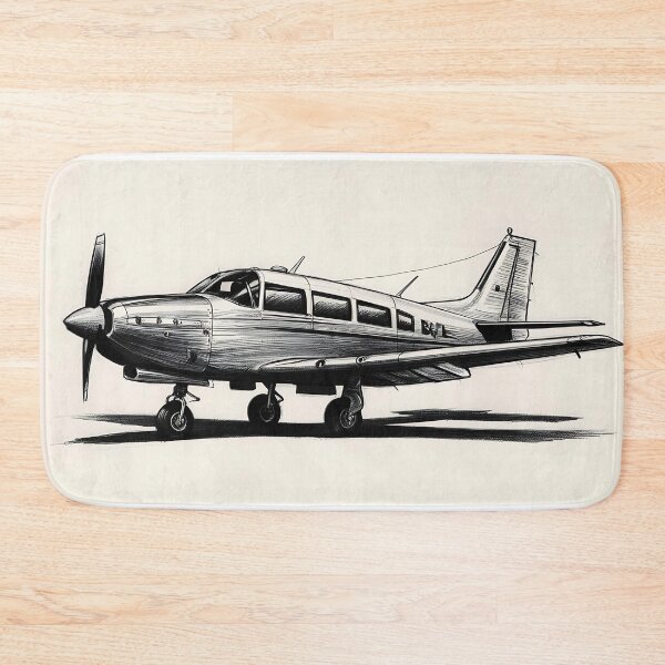 Item preview, Propeller Airplane Sketch - Aviation Art designed and sold by EMairplanes.
