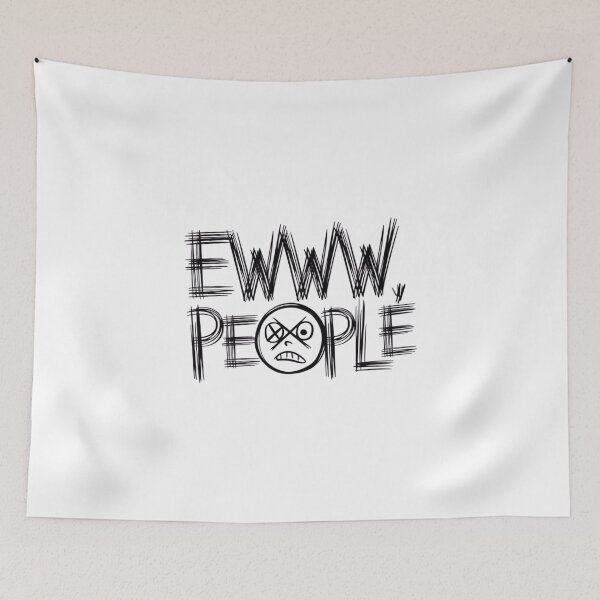 Item preview, Ewww people, introvert, funnyfits70, Humor, Funny, retro, vintage, funny quotes, animal humor, designed and sold by FunnyFits70.