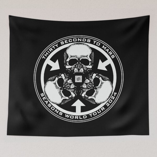 Item preview, Seasons World Tour Mars Skull designed and sold by Benkrier.