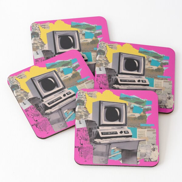 Item preview, Retro Computer Collage Art designed and sold by LoveingShop.
