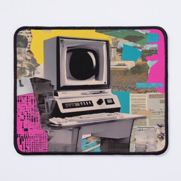 Item preview, Retro Computer Collage Art designed and sold by LoveingShop.