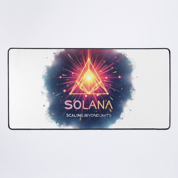 Item preview, Solana Cosmic Triangle Beyond Limits Tee designed and sold by TrendVoyager.