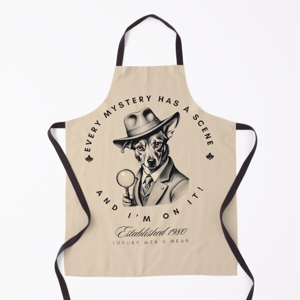 Item preview, Diseño de detective canino | Obra de arte extravagante para amantes de los perros y el misterio designed and sold by CallisC-Arts.