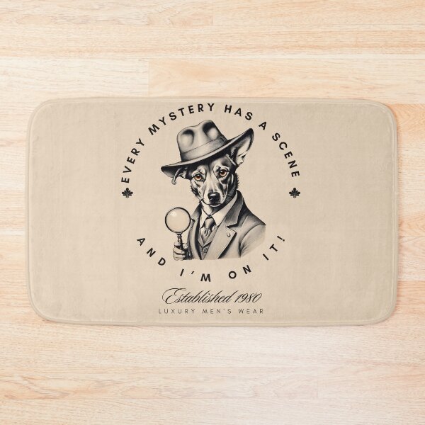 Item preview,  Dog Detective Design | Whimsical Artwork for Dog & Mystery Lovers designed and sold by CallisC-Arts.