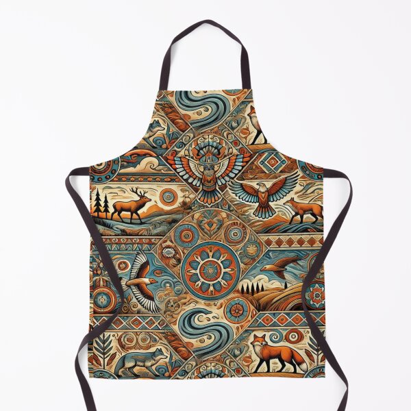 Item preview, Sauk Tribe: A Perfectly Seamless Tiling Tribute to Resilience designed and sold by Meta2Physical.