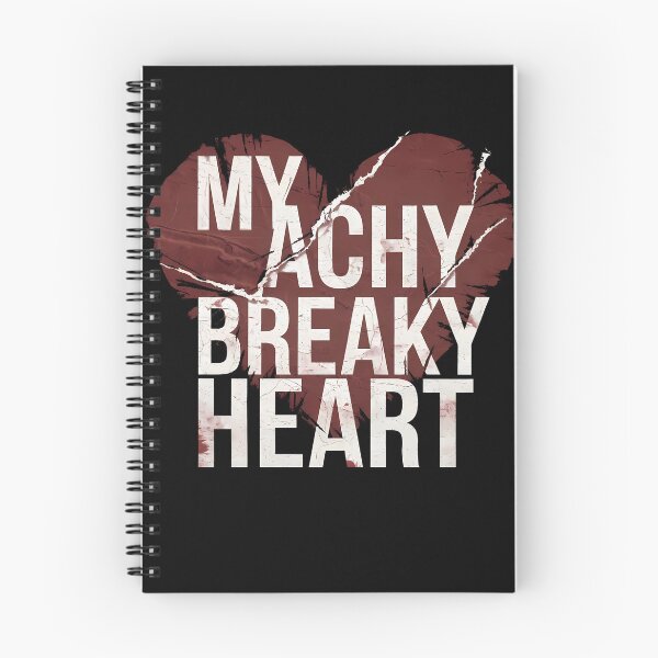 Item preview, My Achy Breaky Heart – Distressed Torn Heart Design designed and sold by FocusedPatterns.