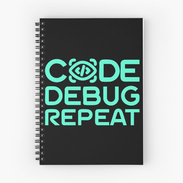 Item preview, Code Debug Repeat -  Programmer Design for Coders and Developers designed and sold by Geeky Giggles.