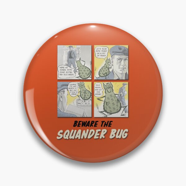 Item preview, The Squanderbug designed and sold by ChickenFund.
