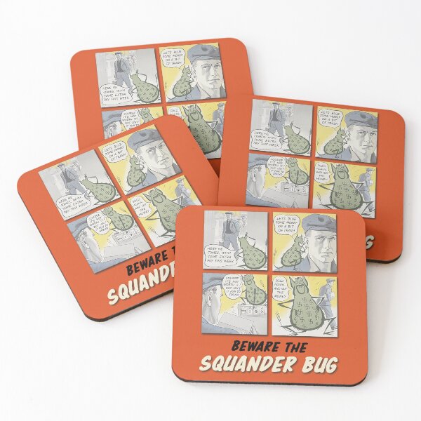 Item preview, The Squanderbug designed and sold by ChickenFund.