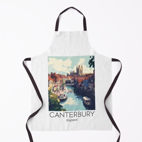Item preview, A Vintage Travel Illustration of Canterbury - England designed and sold by GoodOldVintage.