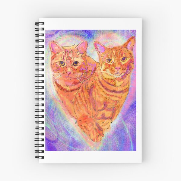 Item preview, Orange Kitty Duo designed and sold by artbysarahd.