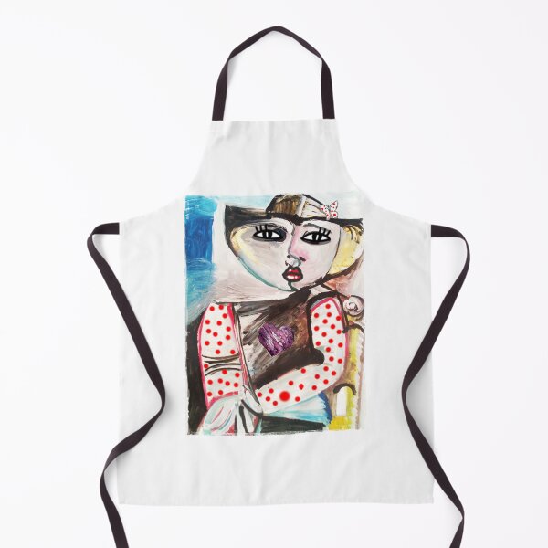 Item preview, Abstract art, red dots, ted lips, women designed and sold by NessArtByEwa.