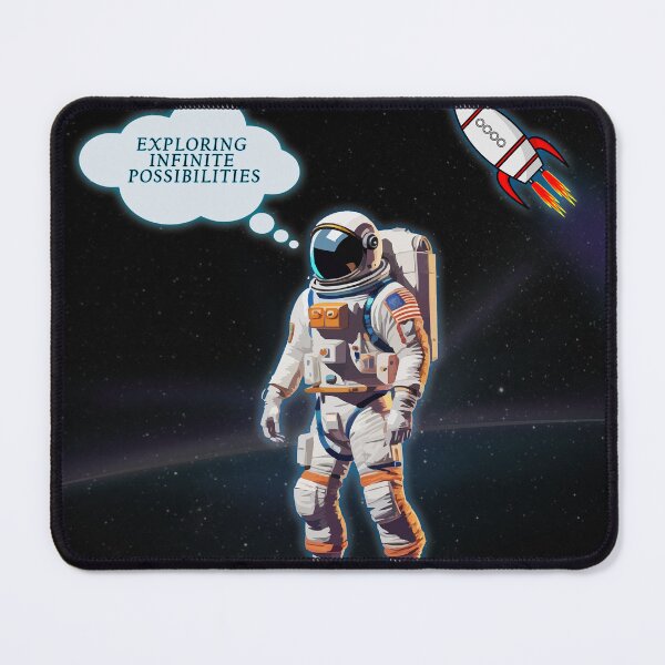 Item preview, Astronaut, Space, Exploring Infinite Possibilities designed and sold by Timoti-Shop.