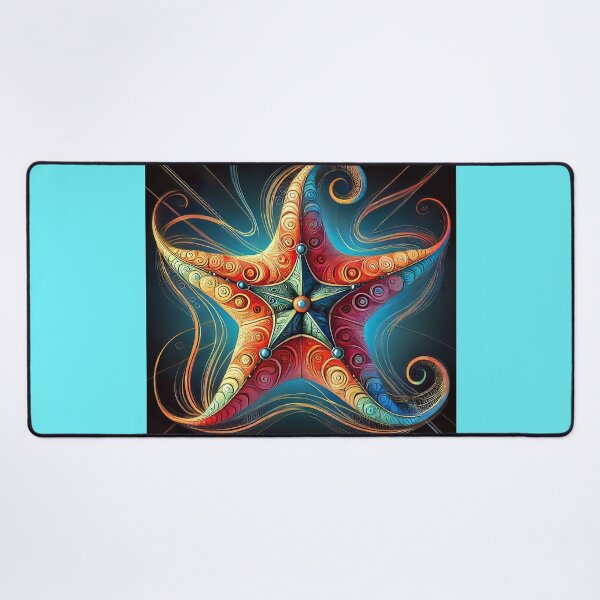 Item preview, Colorful Artistic Starfish Design designed and sold by CattyCornerPOD.