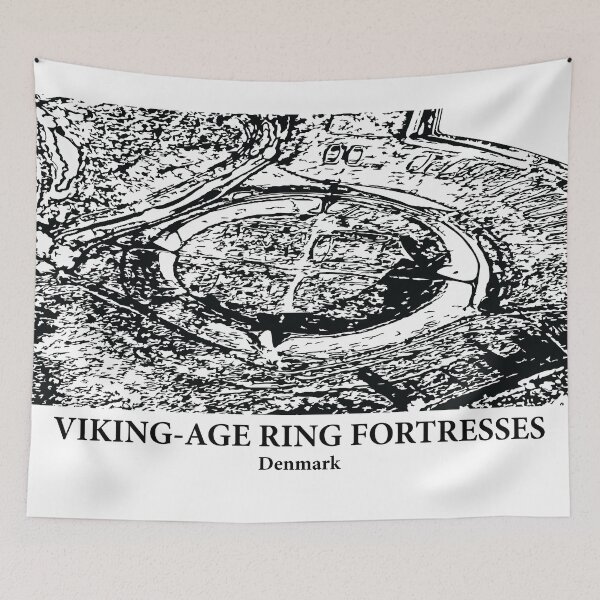 Item preview, Viking-Age Ring Fortresses - Denmark designed and sold by Lakeric Cityscapes.