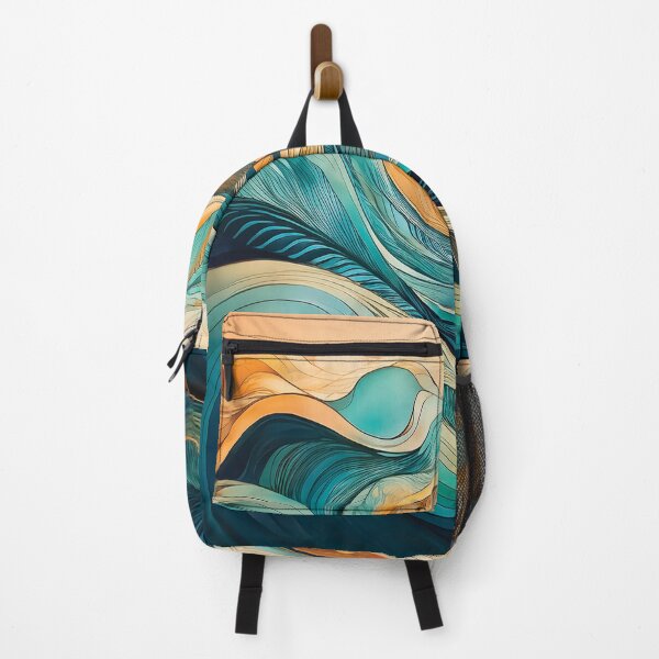 Item preview, A dynamic composition of abstract waves and lines, evoking movement and fluidity. designed and sold by HEMRO.