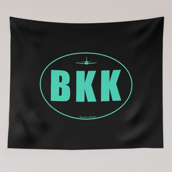 Item preview, BKK Bangkok Thailand Airport Code designed and sold by Lartheviking.