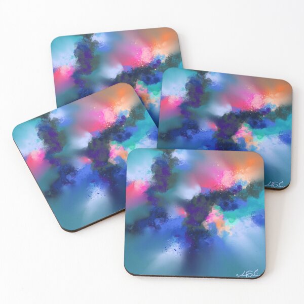 Item preview, Maravilla - Blue Abstract designed and sold by Joey Santiago.