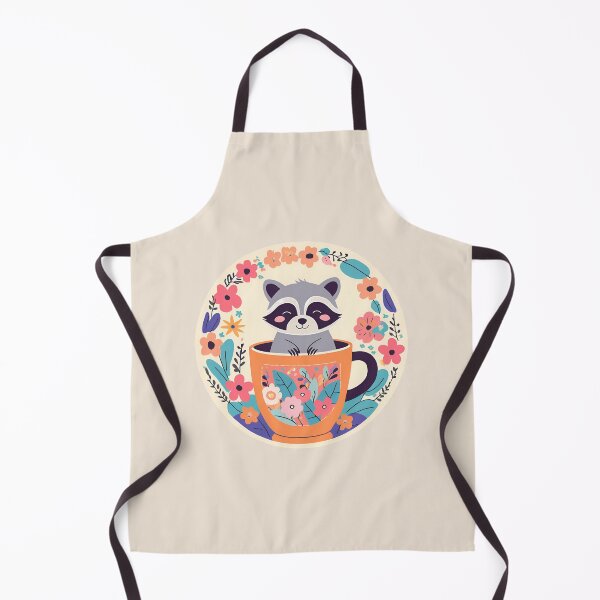 Item preview, Coffee Cup Racoon designed and sold by luckylucy.