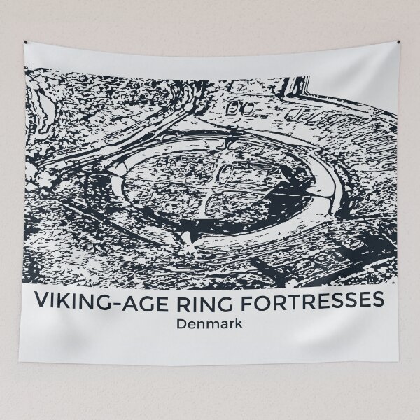 Item preview, Viking-Age Ring Fortresses - Denmark designed and sold by Lakeric Cityscapes.
