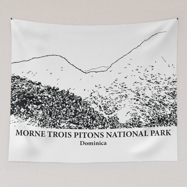 Item preview, Morne Trois Pitons National Park - Dominica designed and sold by Lakeric Cityscapes.