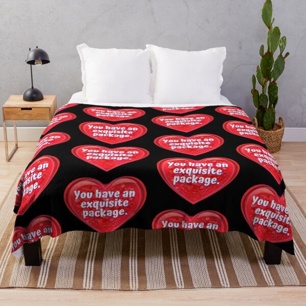 Item preview, HEART:  You have an exquisite package. - funny valentines signs designed and sold by DesignsFromTW-S.