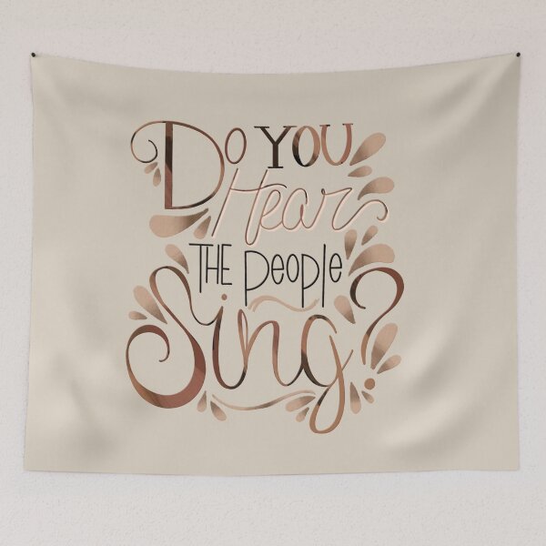 Item preview, Do you hear the people Sing? designed and sold by TeaLeef.