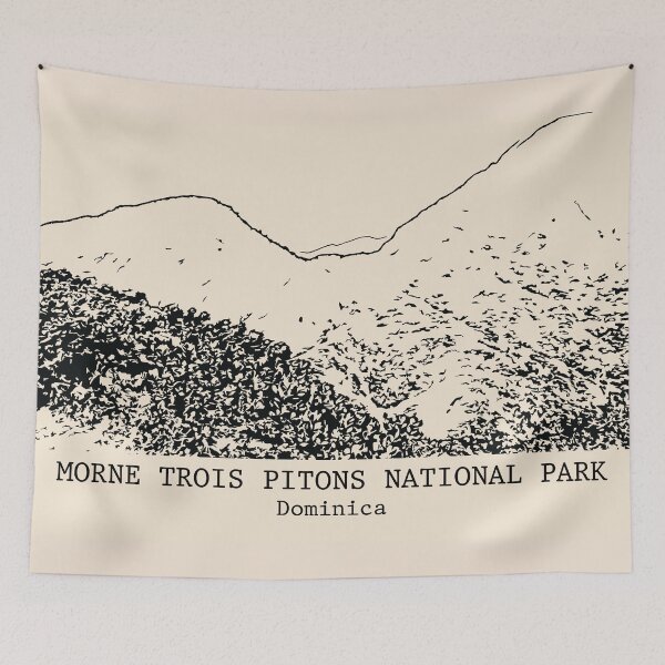 Item preview, Morne Trois Pitons National Park - Dominica designed and sold by Lakeric Cityscapes.