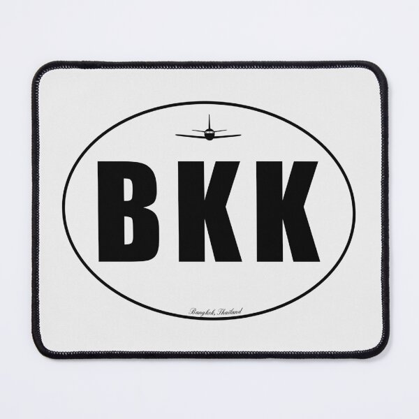 Item preview, BKK Bangkok Thailand Airport Code designed and sold by Lartheviking.