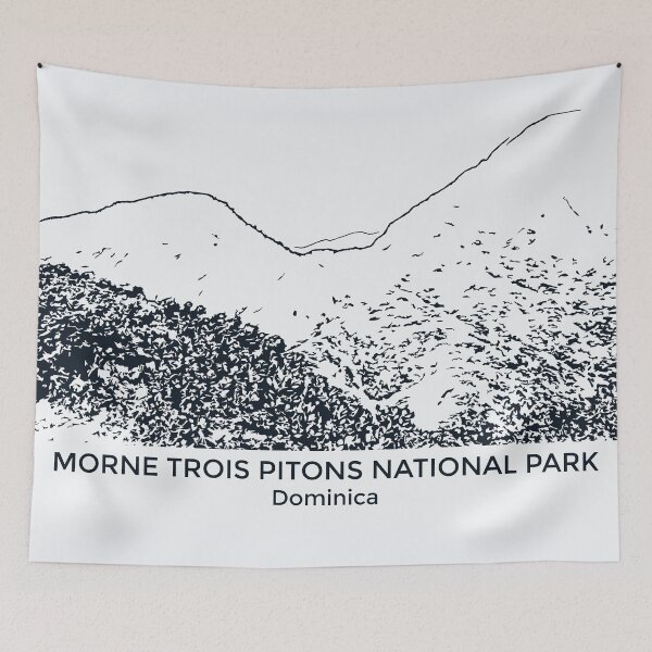 Item preview, Morne Trois Pitons National Park - Dominica designed and sold by Lakeric Cityscapes.