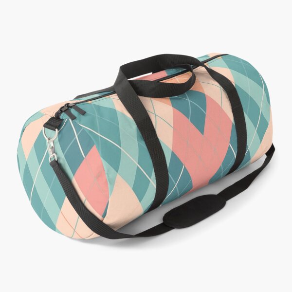 Item preview, A whimsical Argyle pattern design with playful, irregular diamond sizes and unexpected colors. designed and sold by HEMRO.
