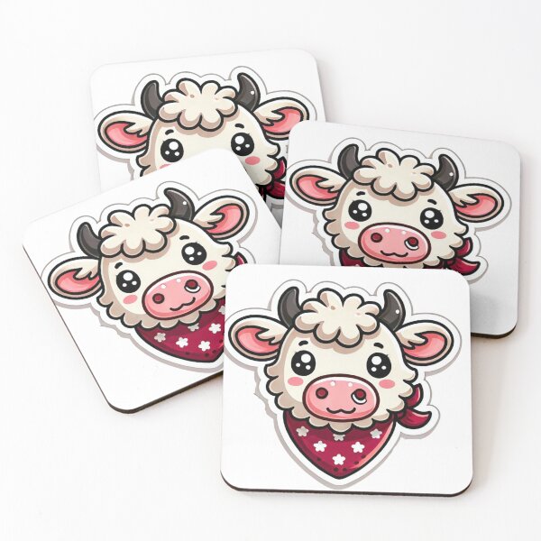 Item preview, Bandana Cow Head  designed and sold by ArtistEmbrace.