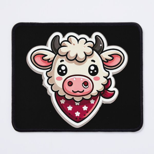 Item preview, Bandana Cow Head designed and sold by ArtistEmbrace.