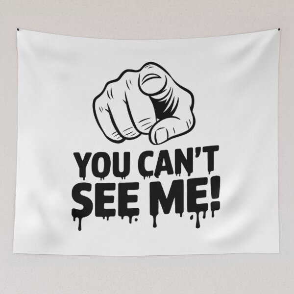 Item preview, You can't see me! designed and sold by BugiDesignArt.