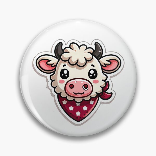 Item preview, Bandana Cow Head  designed and sold by ArtistEmbrace.